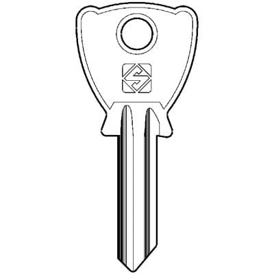 Chiave Piatta Beta BE202 Silca Ottone Nichelato 20 Pezzi - 2