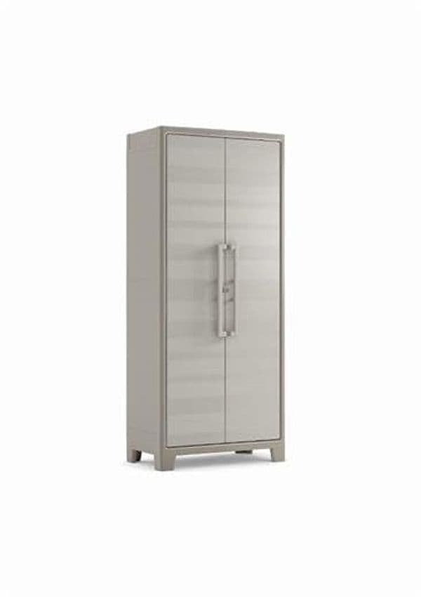 Armadio Multispace Impermeabile Gulliver Keter Ppl Sabbia Beige 2 Ante Cm