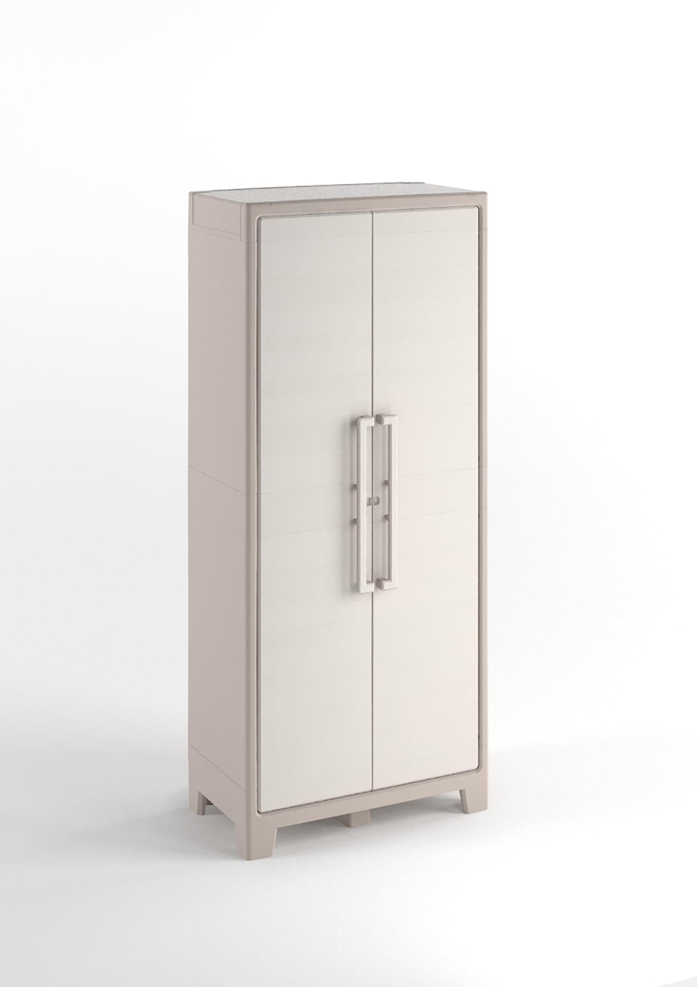 Armadio Multispace Impermeabile Gulliver Keter Ppl Sabbia Beige 2 Ante Cm - 8