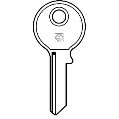 Chiave Piatta Globe GL17R Silca Acciaio Nichelato 10 Pezzi - 2