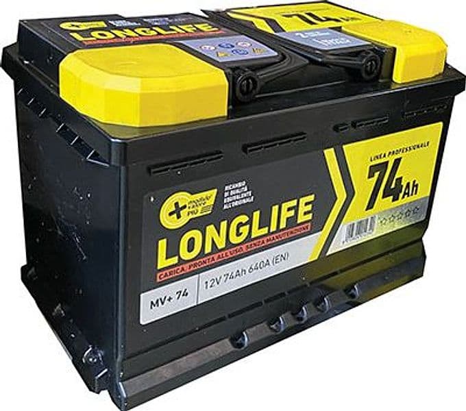 Batteria Auto Modulo Valore con Ah 74 Dx Spunto 640A 278 x 175 mm H 190 mm - 2