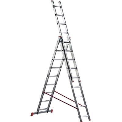 Scala Parallela 3 Rampe Orange 3 Marchetti 325 cm - 2