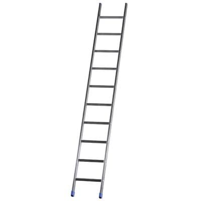 Scala Parallela Pedata Larga al Marchetti Alluminio H. Pioli 12 360 cm - 2