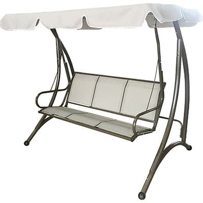 Dondolo Kuta Domus Acciaio Vern Textilene H 194 x 119 cm 170 cm - 2