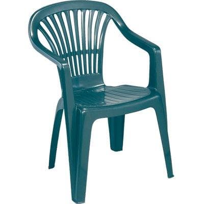 Sedia Scilla con Braccioli Progarden Pp Verde Cm 54X53 H.cm 80 - 3