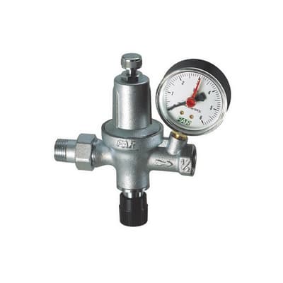 Gruppo di Riempimento Automatico Cromato con Manometro (Far) M.f ½ Gas - 3