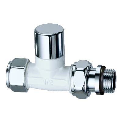 Detentore Diritto Bianco Cromato Completo di Calotta Far 321 a 0215 a 04 - 3