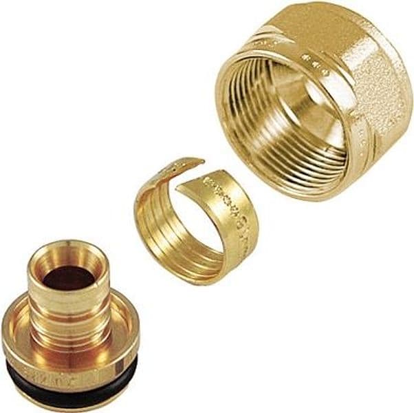 Set Dado + Ogiva + Inserto per Collettore Cobra PEX Tiemm 15 - 3