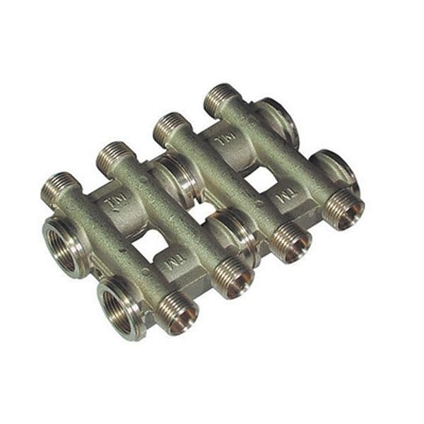 Collettore Complanare da 3/4 x 1/2 per Ogiva Teflon Tiemm 4 x 4 Vie