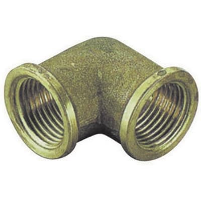 Gomito FF in Ottone Giallo Tiemm 11 x 2 - 2