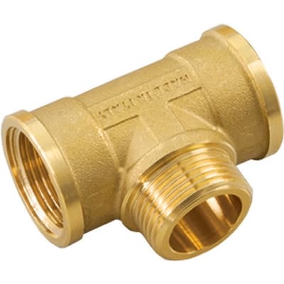 Tee Fmf in Ottone Giallo Tiemm 1 x 1 x 1 - 3