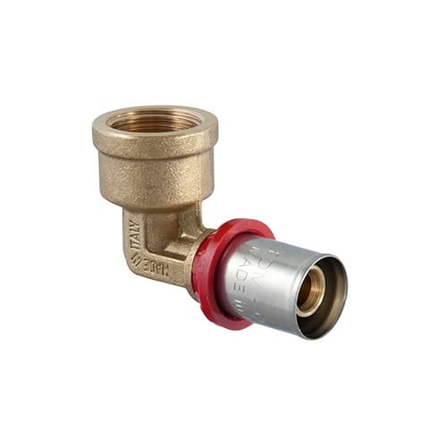 Raccordo Curvo Femmina a Pressare per Multistrato Tdmb ¾ x 26 - 2