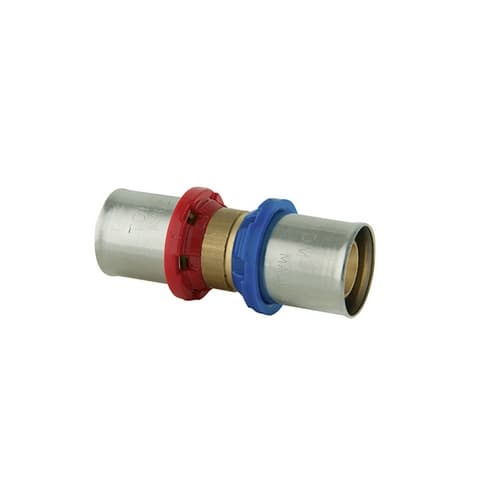 Raccordo Dritto Doppio per Cambio Spessore Tubo Tdmb 16 x 2 16 x 2,25 - 3