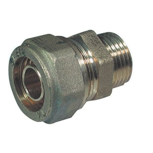 Raccordo Diritto Maschio per Tubo Cobra PEX Tiemm 3/4 x 15 - 3