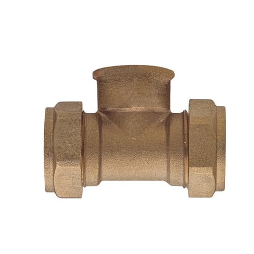 Tee F con Fil Rp a Compressione per Rame Rb ½ x 14 - 2
