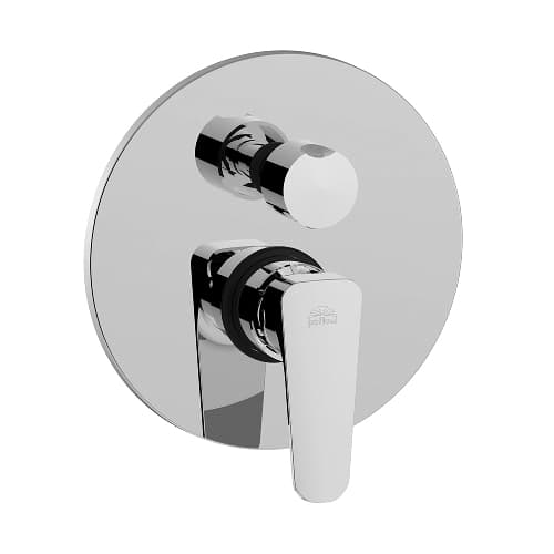 Rubinetto Miscelatore Monoc Incasso Doccia con Dev 2 Vie Sly Paffo Cromo - 3