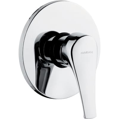 Rubinetto Miscelatore Monocomando Incasso Doccia Linea Maxima Maria Cromo - 3