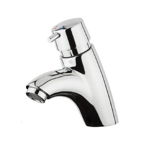 Rubinetto Miscelatore Lavabo Temporizzato Coassiale con Regolazione Mcm - 2