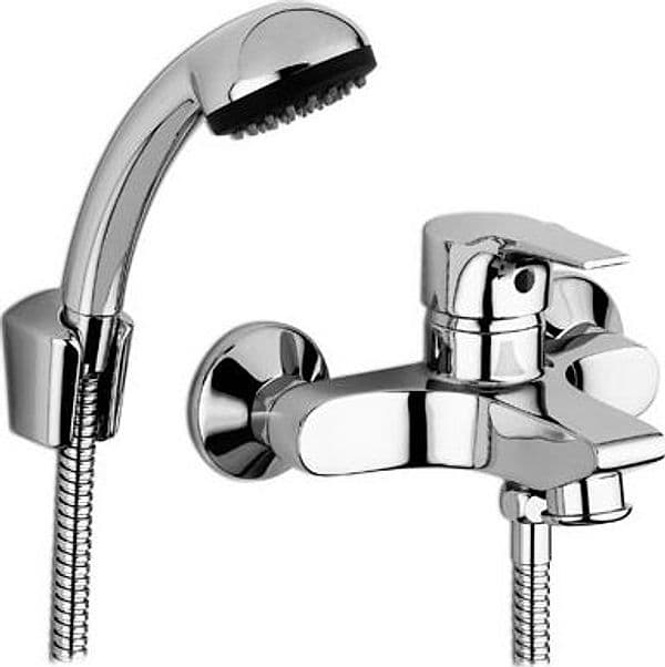 Monocomando Vasca con Duplex Serie Flat Cromo Zucchetti - 3