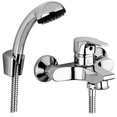 Monocomando Vasca con Duplex Serie Flat Cromo Zucchetti - 3