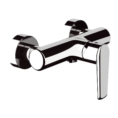 Rubinetto Miscelatore Esterno Doccia Senza Accessori Linea Maria Cromo - 2