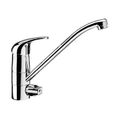 Rubinetto Miscelatore Monoc Lavello con Att Lavastoviglie Paffo Cromo - 3