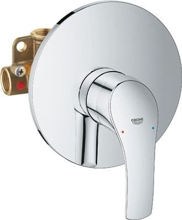 Rubinetto Miscelatore Monocomando Incasso Doccia Linea Grohe Cromo