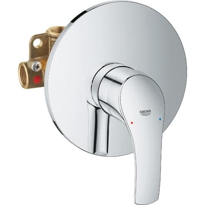Rubinetto Miscelatore Monocomando Incasso Doccia Linea Grohe Cromo - 2