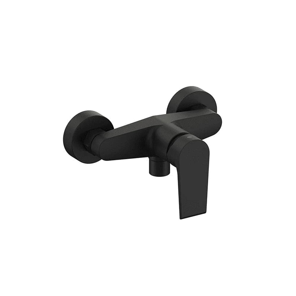Monocomando Esterno Doccia Senza Accessori Linea Artic Maria Nero Opaco - 3