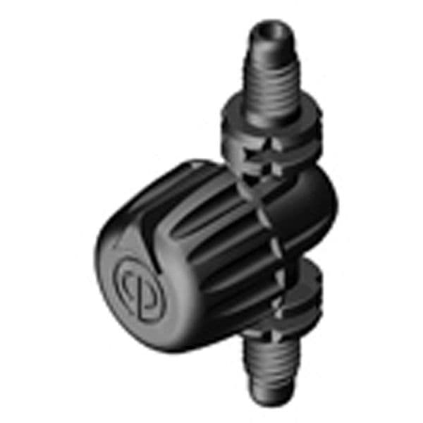 Micro Valvolina Nera Filetto Irrit Filetto 4,5 mm 50 Pezzi - 3