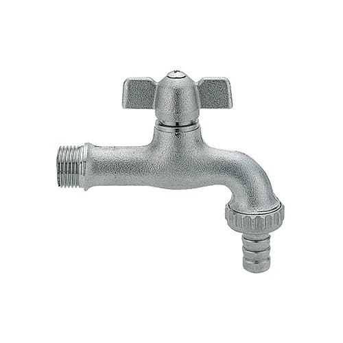 Rubinetto Portagomma Ottone Nichelato Antigelo Enolg ½ DN 10 PN 10 - 3