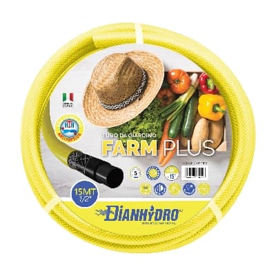 Tubo da Giardino Antitors 5 Strati Farm Plus 25 m Dh 244 a 331 a 2515 - 3