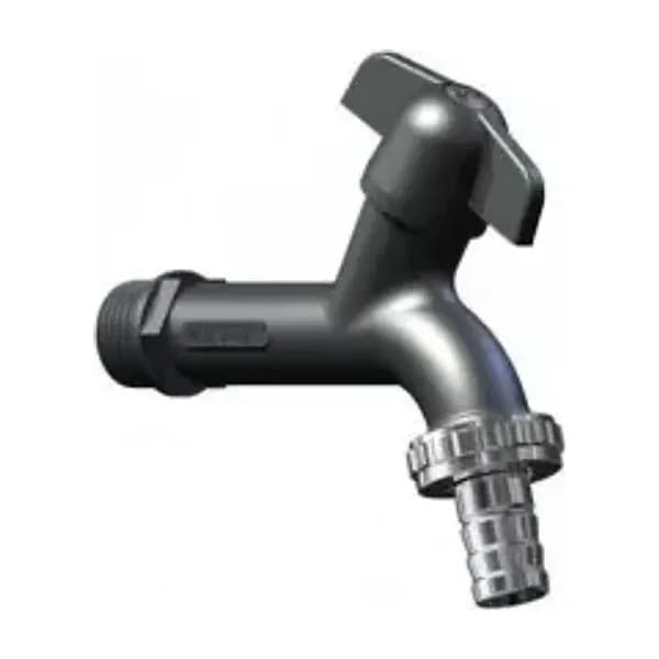 Rubinetto Portagomma Eurogarden Manfr 1/2 Nero – Manfredi