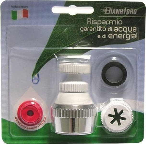 Snodovite Completo di Adattatore e Guarnizione Dh Cromo - 3