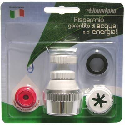 Snodovite Completo di Adattatore e Guarnizione Dh Cromo - 3
