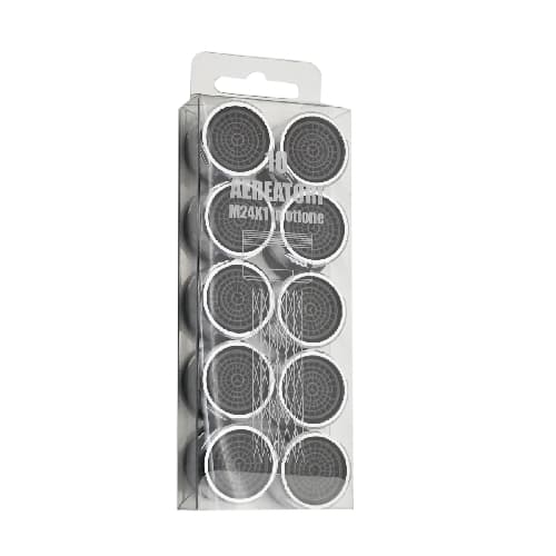 10 Pezzi Aeratori Maschio in Ottone per Rubinetti 24 x 1 Dh 24 mm x 1 - 3