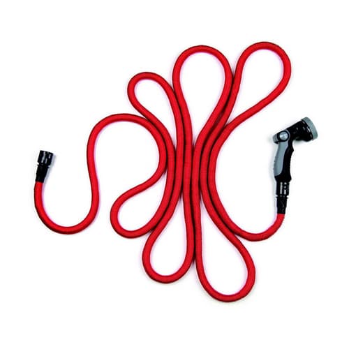 Tubo da Giardino Bamboo Estensibile Rosso 2,5 m a 7,5 Senza - 3