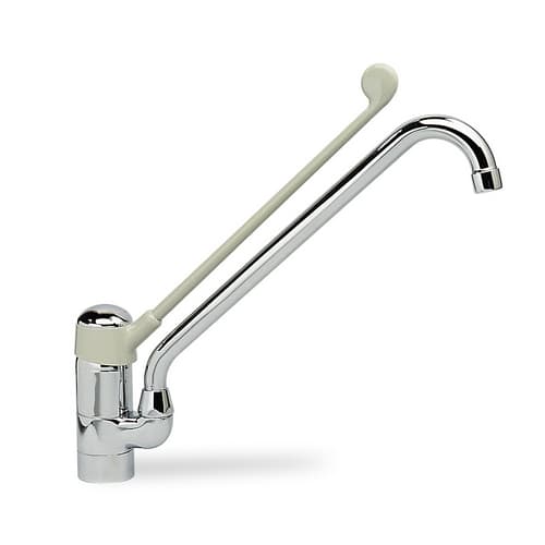 Rubinetto Miscelatore Lavello con Leva Clinica River Cromo - 3