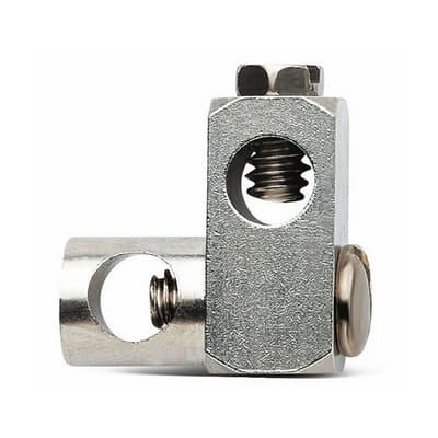 Snodino Doppio Ottone Cromo Dh - 3