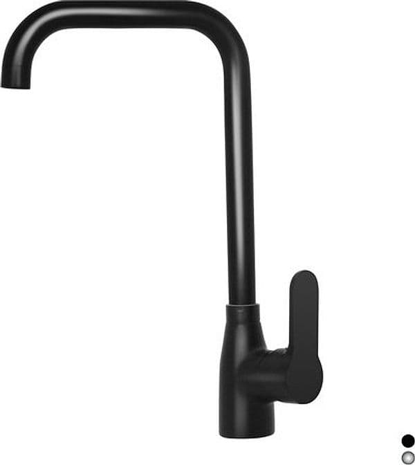 Rubinetto Miscelatore Monocomando Lavello Canna Quadra Serie Paco Dh Cromo – Dianhydro