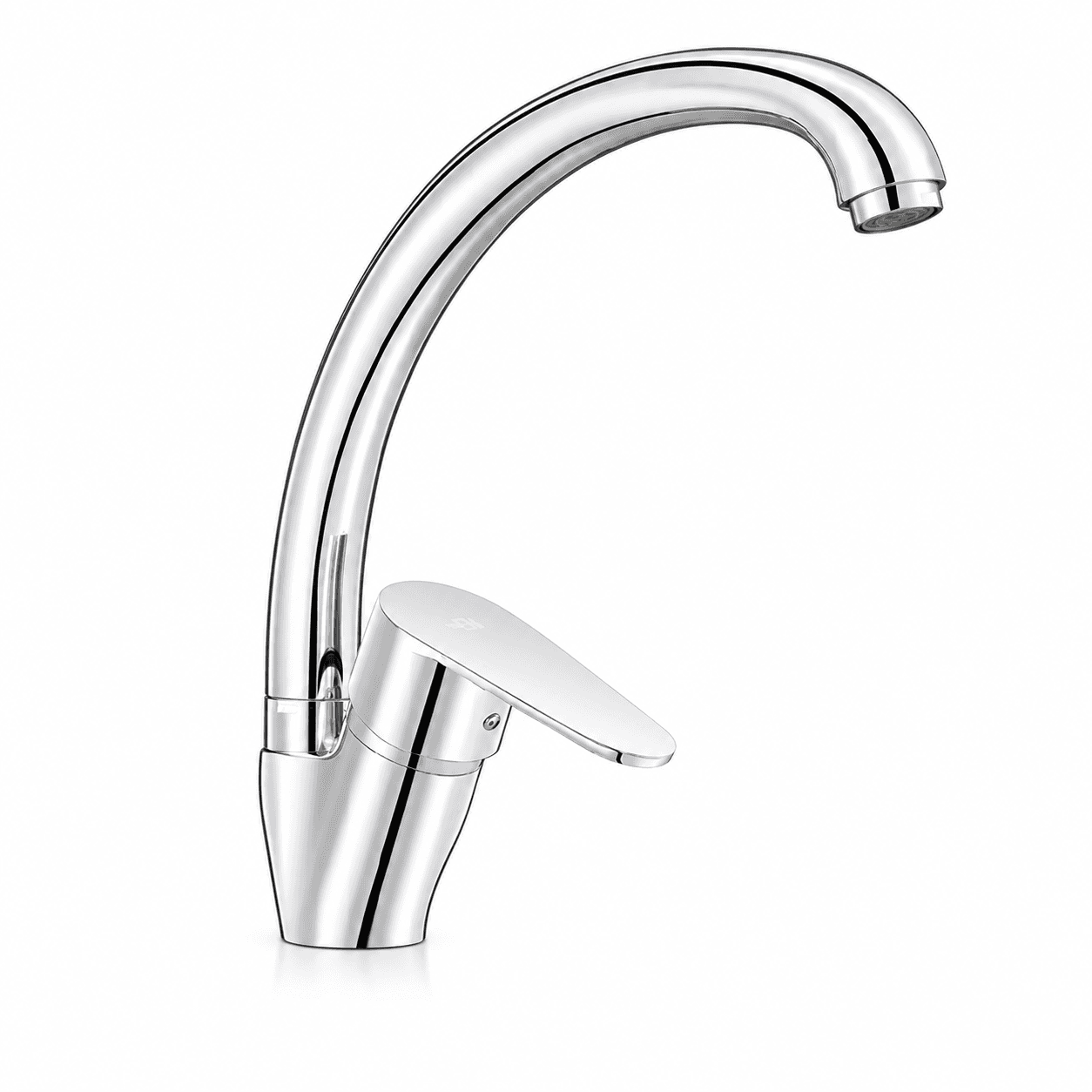 Rubinetto Miscelatore Monocomando Lavello Canna Alta Serie Lizzy Dh Cromo - 3
