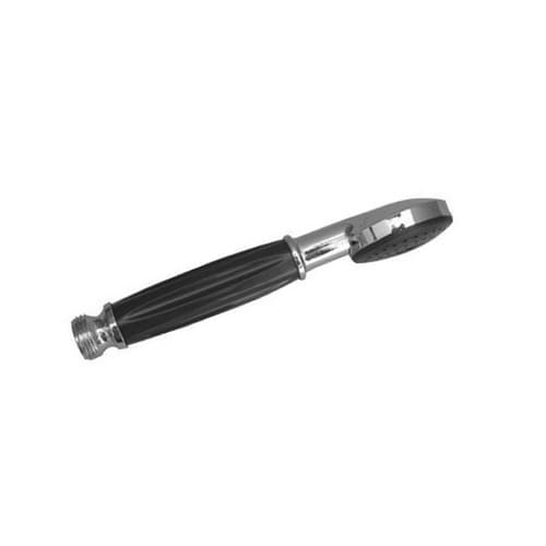 Doccetta Doccia Retta Dh Nera C Particolari Cromo - 3