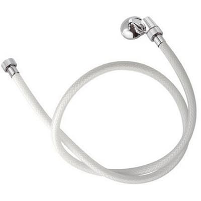 Flessibile Doccia Retinato Bianco 120 cm Remer - 3