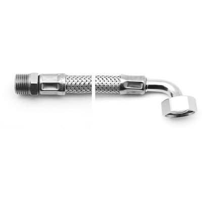 Flessibile Parinox per Acqua con Curvetta M½ x F¾ Parig 30 cm - 3
