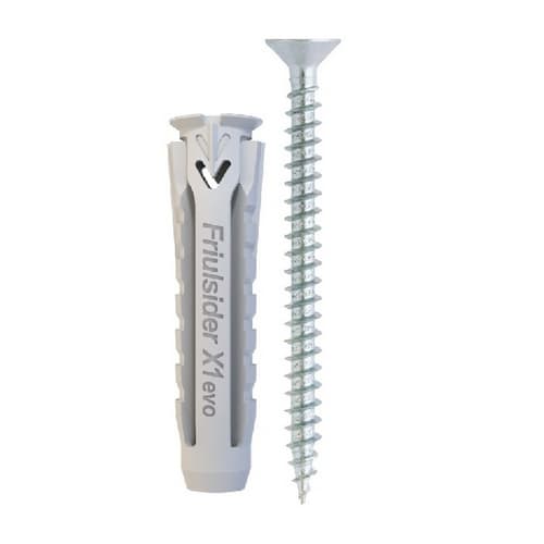 Tassello con Vite Tps X1 Evo Friul Tass 8 x 40 Vite 5 x 50 Pezzi - 3