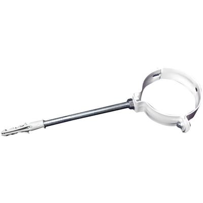Collare per Fissaggio di Tubi Fumo Verniciato Bianco Dh Ø 100 - 3