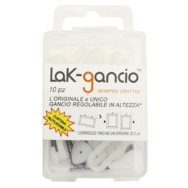 10 Pezzi Lak Gancio con Regolazione in Altezza Senza – Autres