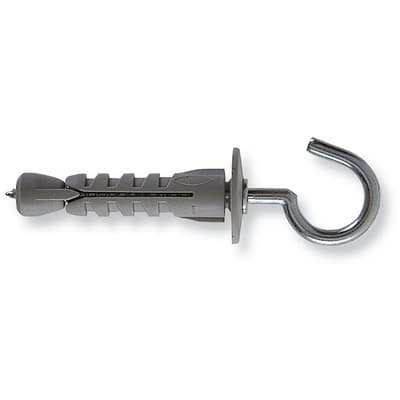 Tassello Nylon per Cartongesso con Occhiolo Aperto Fisch Ø 9 mm 100 Pezzi - 3