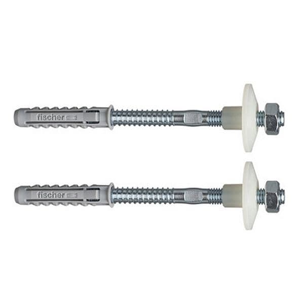 2 Pezzi Elementi di Fissaggio Fischer per Lavabi Wst Tass 12 Viti M10 x 120 - 3