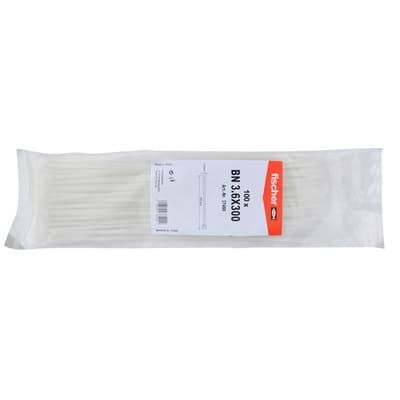 100 Pezzi Fascette per Cablaggio in Nylon Fisch 3.6 x 140 mm - 2